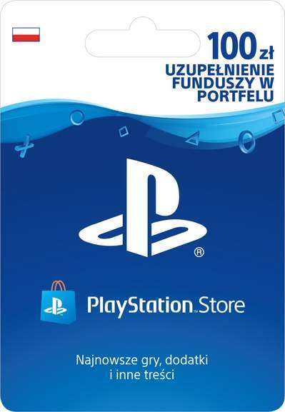 Doładowanie portfela PlayStation Network o wartości 100 PLN @ Kinguin