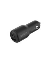 Ładowarka samochodowa Belkin BoostCharge z 2 portami, 42 W, szybkie ładowanie przez USB-C, 30 W PPS, port USB-A, 12 W, do Apple 13,43 €