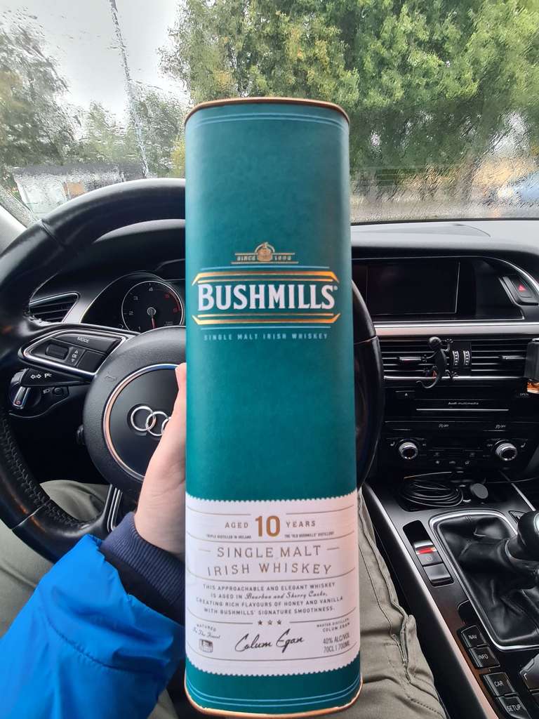 Whisky / Whiskey Bushmills 10 YO Single Malt, Biedronka