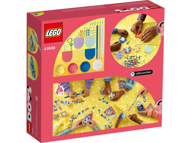 LEGO 41806 DOTS - Pełny zestaw imprezowy