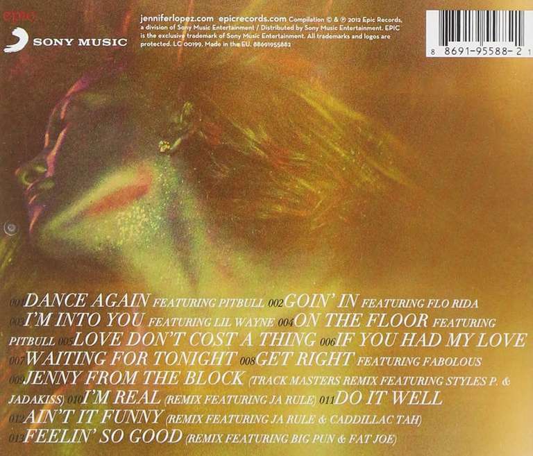 Płyta CD JENNIFER LOPEZ: Dance Again...the Hits (CD)