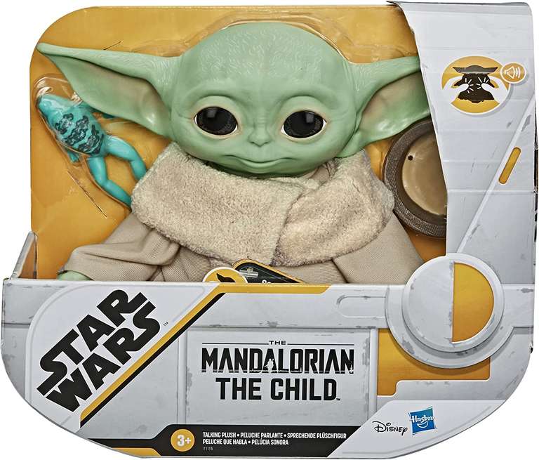Star Wars The Child - Baby Yoda Plusz z dźwiękiem i akcesoriami