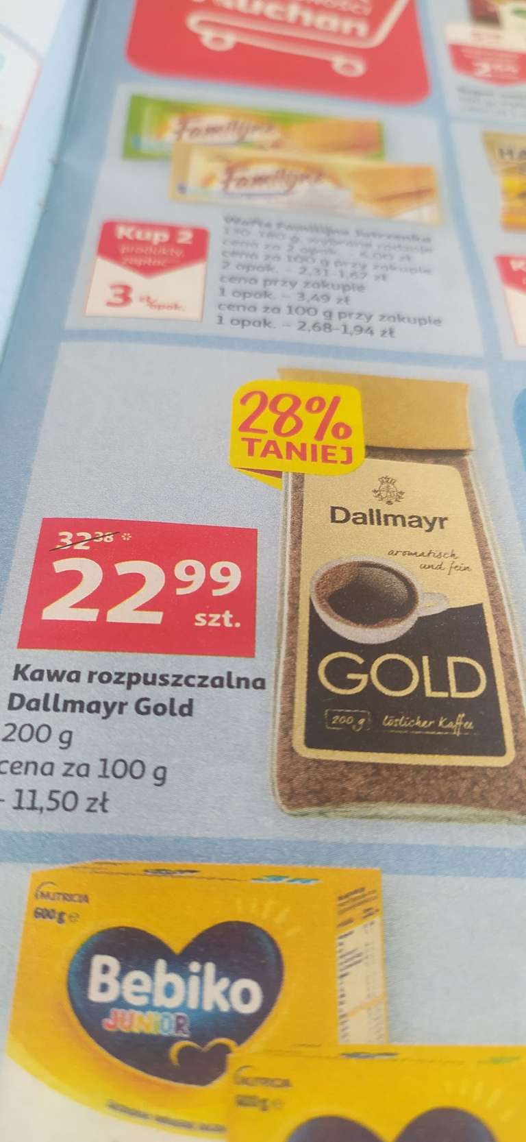Kawa rozpuszczalna Dallmayr Gold 200g