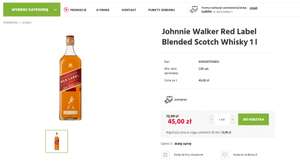Johnnie Walker Red Label 1l, stokrotka on-line Lublin (MWZ 80 zł)