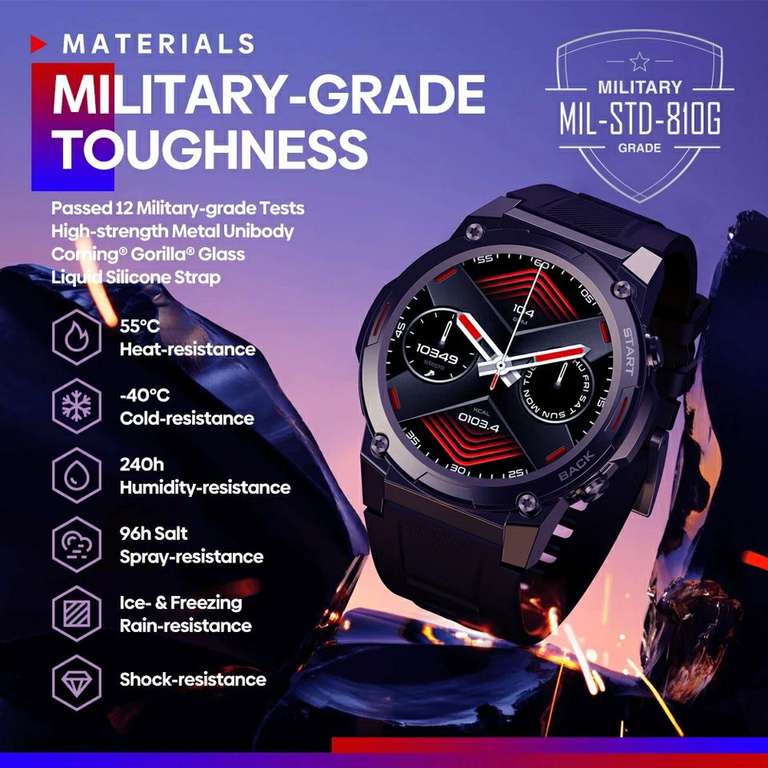 Smartwatch ZEBLAZE VIBE 7 PRO $16.28