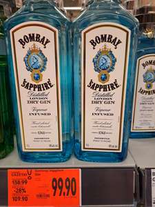 Bombay Sapphire London Dry Gin 1L (alkohole w Kaufland)