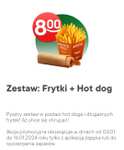 "Mniam to w Żabce" - Hot-Dog MAX za 6.50zł, Hot-Dog + Frytki za 8zł lub Stripsy za 5zł i inne