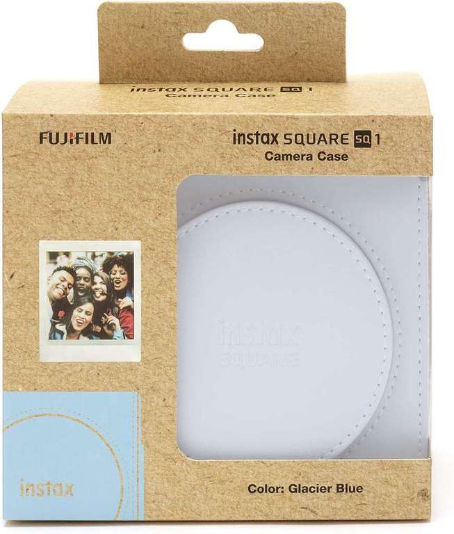 Oryginalne etui na aparat FUJIFILM Instax Square SQ1 (błękitne, białe lub pomarańczowe) @ Amazon
