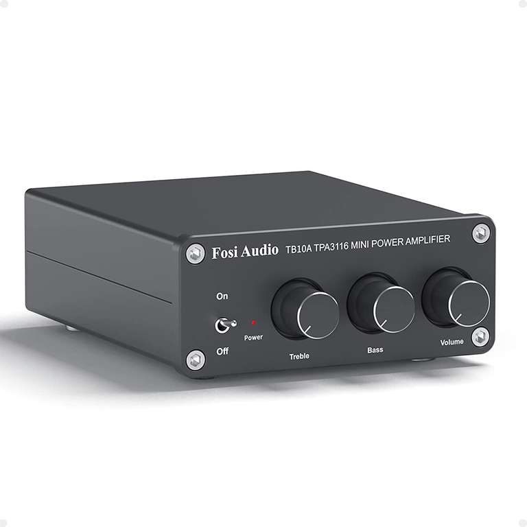 Fosi Audio TB10A, 2-kanałowy odbiornik wzmacniacza audio stereo
