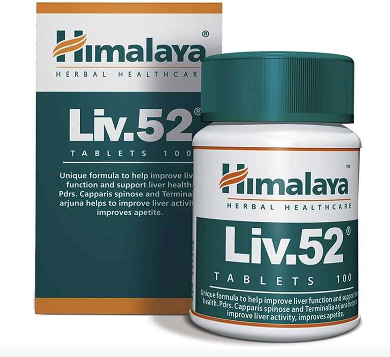 HIMALAYA Liv 52 (Wsparcie Wątroby) - 100 tabletek - AMAZON.PL