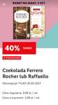 Czekolada Ferrero Rocher lub Raffallo i Ferrero Raffaello 68% taniej 2-gi produkt @Lidl