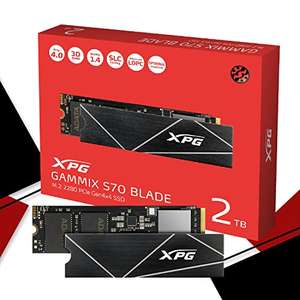 Dysk SSD Adata XPG Gamix S70 Blade 2TB ( M.2 PCIe NVMe 4.0 x4, 7400/6800 MB/s, działa z PS5) z Amazon.es za 218.21 €