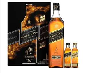 Whisky JOHNNIE WALKER BLACK LABEL 0,7L / 40% / 12YO + 2 miniaturki @ DINO