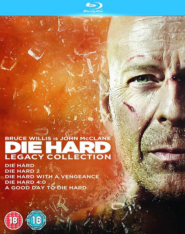 Die Hard (Szklana pułapka) 1-5 - blu-ray