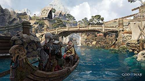 Konsola Sony PlayStation PS5 z napędem i grą God of War: Ragnarok