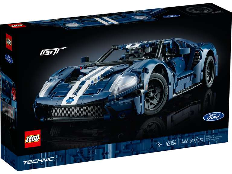 Klocki LEGO 42154 Technic - Ford GT, wersja z 2022 roku