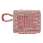 Głośnik bezprzewodowy JBL Go 3 różowy (do 5h na aku, IP67) @ Media Markt