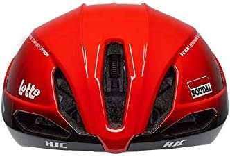 HJC FURION 2.0 kask rowerowy pół aero, rozmiar L 58-61 malownie Lotto Soudal Fade Red