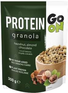 Granola Proteinowa z Czekoladą i Orzechami (21g białka / 100g, bez dodatku cukrów, dużo błonnika)