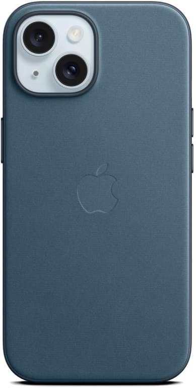 Etui Apple FineWoven z MagSafe do iPhone 15, głębia oceanu