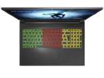 Laptop gamingowy Medion (Clevo) 5600H, RTX3060 (130W) 8GB (jedna kość) WINDOWS 11