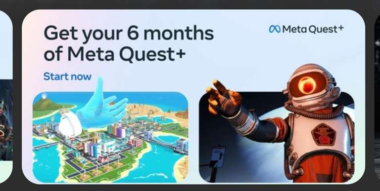 Darmowe aż 6 miesięcy subskrypcji Meta Quest+ (dla posiadaczy Meta Quest)