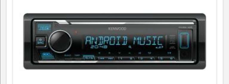 Radio USB Kenwood KMM125
