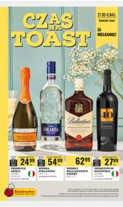 Promocje na różne alkohole ( whiskey JAMESON 0,7L - 59,99zł, likier SHERIDAN'S 0,5L - 44,99zł, itd. ) - oferta zbiorcza.