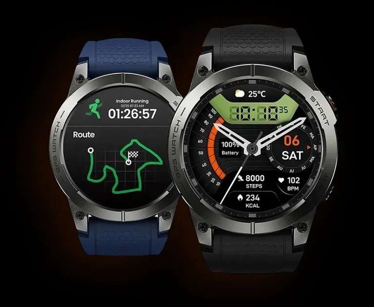 Smartwatch Zeblaze Stratos 3 Pro (AMOLED, 1.43 cala, GPS) @ AliExpress