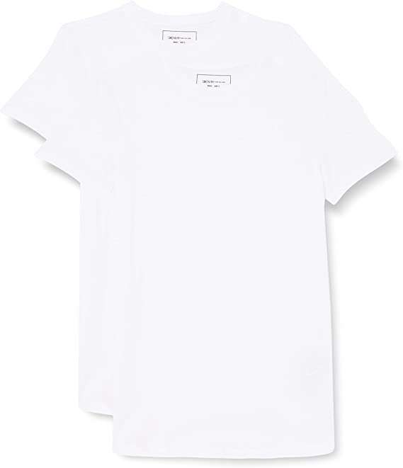 2-pak męskich t-shirtów Tom Tailor w kolorze białym (XS-XXL, 100% bawełna) @Amazon