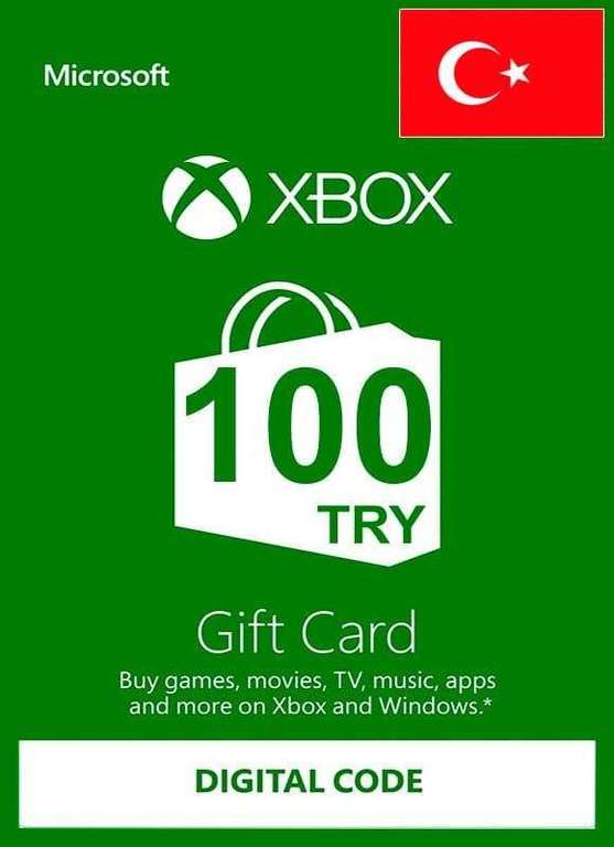 Gift Card Turcja Xbox 100 TL