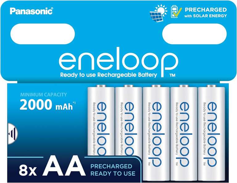 Akumulatorki Panasonic Eneloop 8 szt. AA 2000 mAh