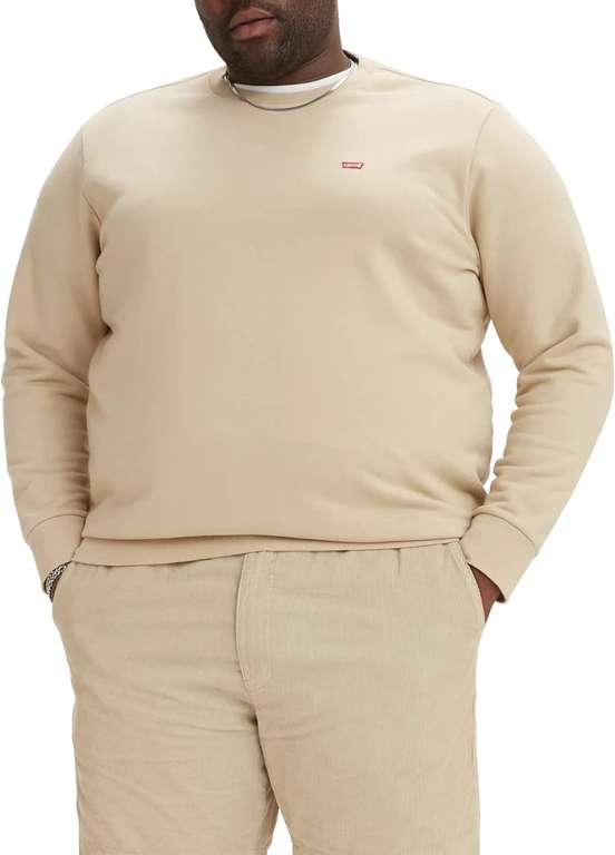 Levi's Big & Tall Original Housemark Crew Sweatshirt bluza dla dużych gości rozmiar XL-5XL