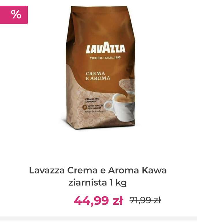 Lavazza Crema e Aroma Kawa ziarnista 1 kg