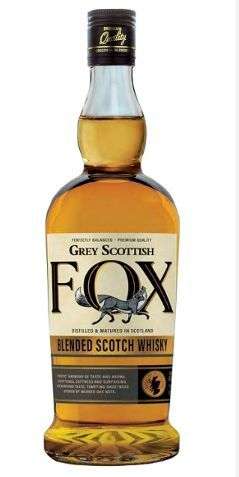 niskobudzetowe Whisky Grey Scottish Fox 0,7 - na dobitke - delio