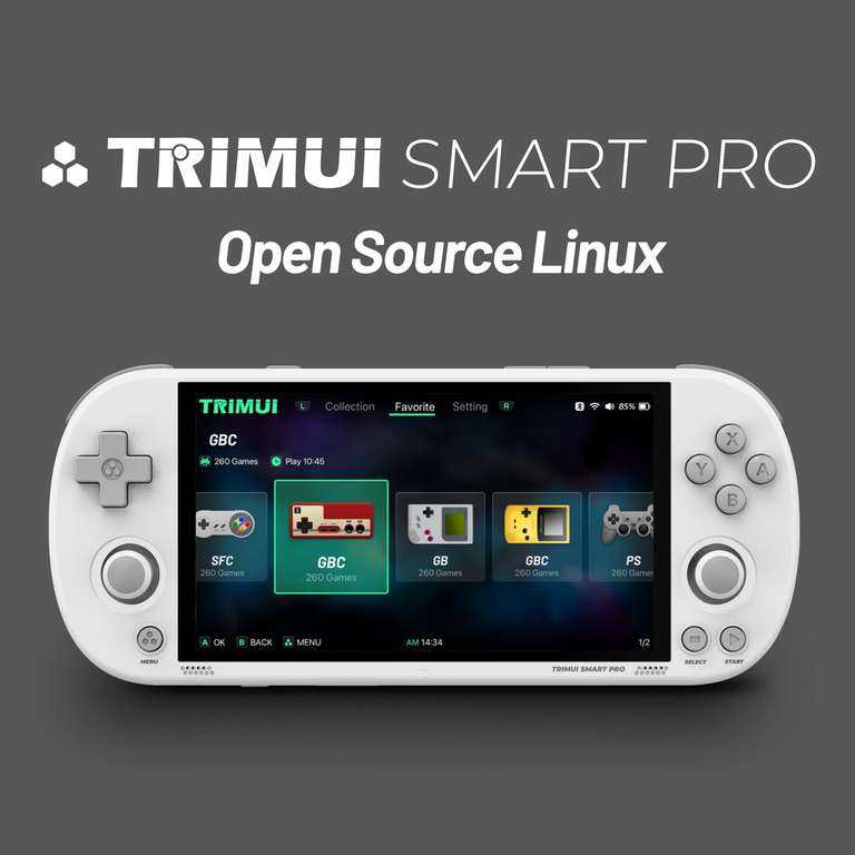 Trimui Smart Pro retro konsola handheld US $66.92