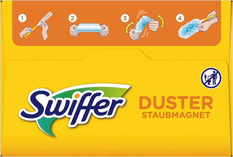 Swiffer Dust Magnet Miotełka do Kurzu, 7 sztuk + uchwyt