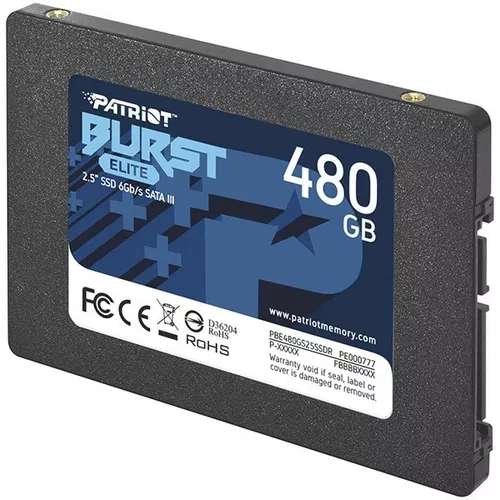 Patriot 480GB 2,5" SATA SSD BURST ELITE