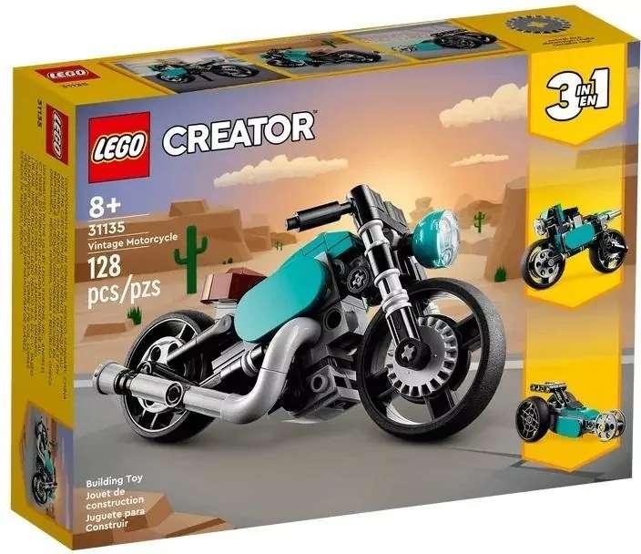 LEGO Creator. Motocykl vintage. 31135