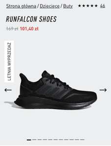 Adidas RUNFALCON SHOES buty dzieciece