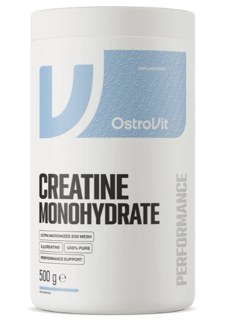 Monohydrat Kreatyny 500 g naturalny (1kg za 35,99PLN) - smaki cytrynowy, pomarańczowy, wiśniowy, cola i inne w opisie