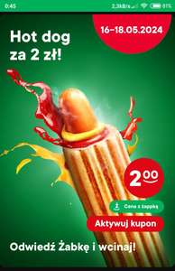 Hot dog za 2 zł! @Żabka