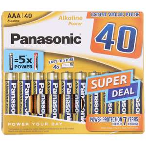 Baterie AAA/AA Panasonic 40 sztuk