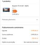 TV Xiaomi A 65 2025 w aplikacji