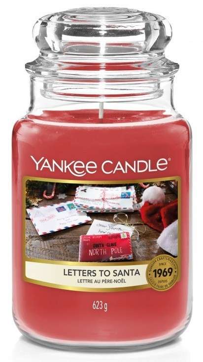 Yankee Candle Letters To Santa Słoik duży 623g