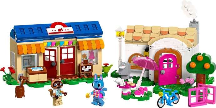 LEGO Animal Crossing 77050 Nook’s Cranny i domek Rosie