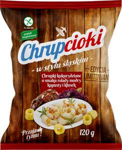 Chipsy Chrupcioki o smaku rolady modry kapusty i klusek - Biedronka