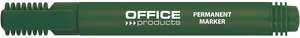 Marker Permanentny OFFICE PRODUCTS Okrągły 1-3mm (linia) Zielony