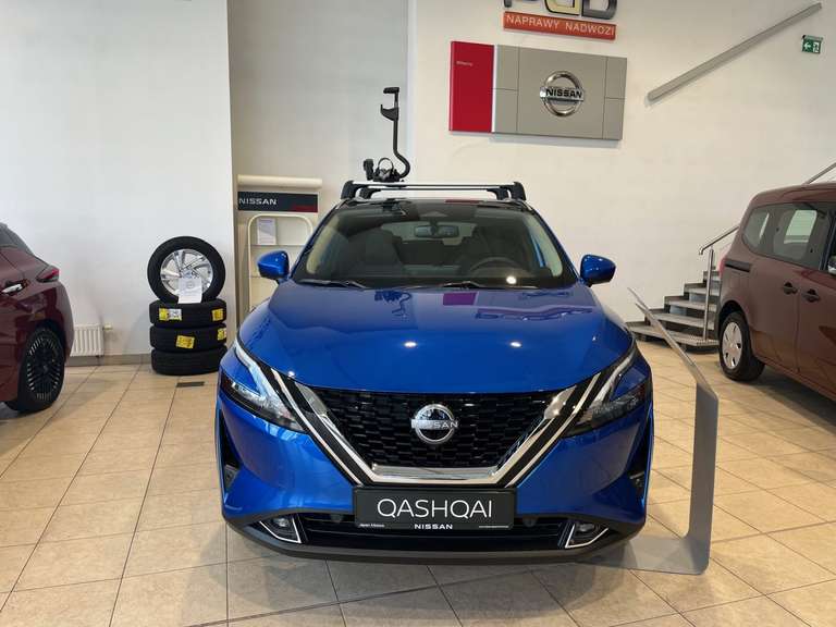 2023r Nissan Qashqai N-Connecta 1.3 Hybryda 140KM / niebieski za 129000PLN @ Salon Nissan