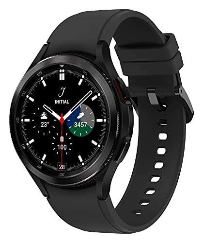 SAMSUNG Galaxy Watch 4 Classic (46mm) Bluetooth - Smartwatch Black stan bardzo dobry-Amazon ES -WHD (116,59 €)
